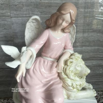 TƯỢNG THIÊN THẦN PHONG CÁCH TÂY BAN NHA - DECOR NHÀ ĐẸP